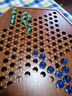 御圣 跳棋玻璃珠跳跳棋木质跳棋盘早教启蒙亲子益智游戏桌游儿童礼物 特大号六角型跳棋【玻璃套装】 实拍图