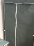 蜗家 布衣柜简易衣柜加粗防尘双人租房宿舍卧室组装收纳衣服柜储物柜 8501银灰色【长70*深45*高155】 实拍图