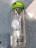 乐基因（nalgene）户外运动水杯塑料骑行随手杯子男女学生大容量便携直饮美国进口 5565-4024透明莹彩绿 650ml 实拍图