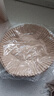 Jidaocook空气炸锅专用纸硅油纸盘纸托圆形吸油纸食物垫纸烤一次性家用烘焙 本色硅油纸【50张】 实拍图