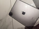 堡立 ipadpro保护壳保护套苹果平板电脑透明全包防摔带笔槽亚克力防弯背板11英寸2024新款13寸air7/6代 科技灰（黑色独立按键） 适用iPadPro11寸(2022/21/20版) 实拍图