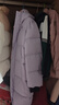 巴拉巴拉童装儿童长款羽绒服冬装男童女童极寒保暖中长款外套 风信紫70601（白鸭绒） 160 cm（充绒量278g） 实拍图