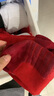 卡尔美（KELME）成人长筒足球袜加厚毛巾底防滑比赛训练运动高筒袜子男 红色 实拍图