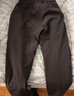 鸭鸭（YAYA）男士羽绒裤直筒加厚松紧腰弹力保暖中青年冬季新款防寒休闲裤子 黑色 2XL 185（建议150-170斤） 实拍图