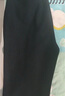 鸭鸭（YAYA）儿童羽绒裤男女童休闲束脚裤加厚保暖冬季小童装裤子GM 黑色 150 实拍图