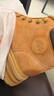 骆驼（CAMEL）【远行】大黄靴女微绒猪巴马丁靴厚底工装靴 L23W076114 土黄 38 实拍图