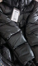 高梵黑金鹅绒服先锋3.0亮面6格羽绒服男女同款冬季厚外套 黑色 S  实拍图