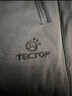 探拓（TECTOP）加绒保暖软壳裤男防风加厚徒步登山裤女户外运动裤子 男款深灰【加厚】 L 实拍图