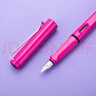 凌美（LAMY）钢笔签字笔 生日节日礼物学生成人练字文具 德国进口 狩猎系列墨水笔 粉色 EF0.5mm 实拍图