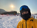 VOLOCOVER 专业滑雪头盔 一次成形 通风设计摩托 轮滑 安全 头盔带通风孔男女儿童单双板雪盔 黑色 XL 码（60-64） 根据头围选择尺码 实拍图