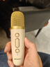 山水（SANSUI）V3户外K歌音响麦克风小型拉卡OK一体机无线蓝牙儿童话筒家庭ktv歌词显示音箱【双话筒】 实拍图