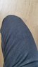 真维斯（JEANSWEST）牛仔裤男加绒2025冬季轻商直筒修身保暖牛仔长裤男黑色加绒34 实拍图
