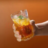 品维冰川杯6只装玻璃杯水杯套装茶杯牛奶杯果汁杯啤酒杯 310ml 实拍图