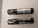 雷摄（LEISE）充电电池 7号/Type-C充电锂电池840mWh(8节)盒装1.5V恒压大容量适用:玩具/无线鼠标/话筒/游戏手柄 实拍图