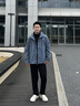 Calvin KleinJeans【户外防风防水】三合一内胆登山徒步冲锋夹克外套J400483 CDO-蝶翅蓝 M 实拍图