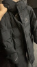 鸭鸭（YAYA）王一博同款冰壳户外极寒羽绒服男士新款长款情侣东北加厚防寒外套 青光黑色【现货速发】 2XL /185充绒292克 实拍图