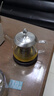 茗器堂电木壶承壶托干泡台小号家用紫砂壶垫茶宠垫茶杯垫茶具茶道零配件 条纹电木壶承-黑色 实拍图