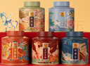 八马茶业五大名茶组合茶叶 乌龙茶大红袍肉桂龙井茉莉花茶黄茶 205g礼盒装 实拍图