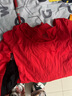 莫代尔超薄保暖内衣女无痕恒温发热肌底衣冬季紧身打底衫秋衣秋裤套装 正红色 XL【建议130-170斤】 实拍图