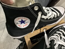 匡威（Converse）男女 ALL STAR常青款 高帮帆布情侣休闲鞋 101010 43码US9.5码 实拍图