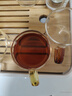瓷牌茗茶具玻璃茶具套装家用茶盘整套带过滤茶壶加厚耐热泡茶壶茶杯大容量 雅趣大容量11件 实拍图