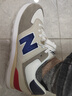 新百伦品牌运动鞋子男女鞋休闲轻便春秋网旅游情侣复古N字574百搭跑步鞋 米灰藏青n574  升级版 41 实拍图