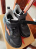 鸿星尔克（ERKE）童鞋男女童密网跑鞋新品大小童运动鞋【鸣鸥】正黑/钢灰色26 实拍图