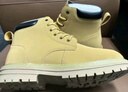 Jeep男士马丁靴男2025新款秋冬美式复古高帮大黄靴英伦踢不烂工装男靴 黄色 43 （皮鞋码） 实拍图