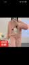 帕恰狗珊瑚绒睡衣女秋冬款圆领加厚可外穿家居服 蓝色(不掉毛无静电) 大码121-140斤穿 实拍图