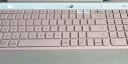 罗技（Logitech）K580无线蓝牙超薄静音键盘 办公键盘笔记本电脑手机Mac平板ipad键盘双模外接键盘薄膜 便携多屏 粉色键鼠套装【K580+PEBBLE】 实拍图