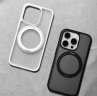 图拉斯支点壳O1s【销量霸榜丨相机按键全包】 适用苹果16promax手机壳iphone15pro磁吸14防摔透明磨砂薄 【热销款】磨砂黑 iPhone15Pro 实拍图