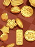 周六福 黄金999元宝金条小金豆爱心赏金玩咖投资金系列 计价 金鱼-3g 实拍图