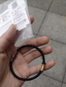 中国黄金（CHINA GOLD）饕餮黄金手链男士刺青足金图腾手饰路路通转运手绳520礼物送男友 京速达-饕餮转运珠手链【黑绳】约0.5g 实拍图