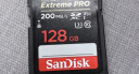 闪迪（SanDisk）128GB SD内存卡 4K V30 U3 C10 相机存储卡 读速200MB/s 写速90MB/s 微单/单反相机内存卡 实拍图