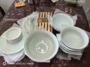 景德镇（jdz）官方陶瓷饭碗影青瓷餐具套装无铅纯色碗碟面碗汤盘乔迁搬家礼物 流影小汤勺6个装 实拍图