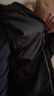 雪中飞男士日常休闲立领羽绒服春季通勤时尚穿搭保暖防寒服纯色百搭外套 黑色 2XL (185) 实拍图