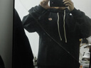 京东京造加绒蓄热卫衣男秋冬连帽外套运动休闲长袖上衣百搭打底岩灰 XL 实拍图