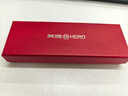 英雄（HERO）钢笔学生成人练字美工钢笔 礼盒套装弯头美工笔硬笔书法绘画礼物男女 免费刻字 1506 曜石黑【礼盒装】 0.5mm明尖 实拍图