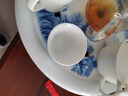 羊脂玉白瓷主人杯陶瓷杯品茗杯喝茶碗中式功夫小茶杯喝茶茶盏单杯 2只装 实拍图