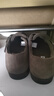 热风加绒保暖勃肯鞋女居家通勤厚底棉鞋冬季百搭休闲气质女棉鞋 15深棕（绒里）H02W4403 36 实拍图