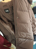 波司登（BOSIDENG）冬季羽绒服女款长款可脱卸帽加厚冬新国标90绒商场同款修身外套 栗棕咖7062 L 170/92A 体重约130-150斤 实拍图