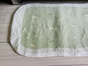 美若晨曦奶油风主卧室床边毯不规则异形仿羊绒加厚床边地毯可水机洗客厅毯 薄荷奶绿点塑底羊羔绒-小波浪 40*120cm【脚感舒适】 实拍图