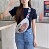 鹏境斜挎包女士2024新款休闲斜肩胸包女韩版背包潮流大容量运动手机包 三种图案随机发出 实拍图