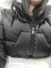 百图betu女装秋冬新款羽绒服轻薄短款时尚立领长袖羽绒服2309T07 黑色 M 实拍图