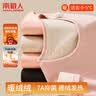 南极人德绒发热羊毛蚕丝女士保暖内衣加绒秋衣秋裤打底线衣线裤套装XL 实拍图