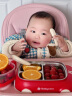 babycare婴幼儿童餐具礼盒辅食专用保温碗餐盘叉勺筷子新年新生儿餐具礼物 【新年4件套】限定小汽车 实拍图