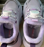 巴布豆童鞋冬季儿童运动鞋加绒加厚女童跑步鞋106545176糖果紫/深紫30 实拍图