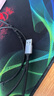 绿联USB2.0转Mini USB数据线 移动硬盘行车记录仪数码相机摄像机T型梯口充电连接线 铝壳编织2米80796 实拍图