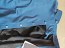 才子男士加绒衬衫3A抗菌秋冬纯色品牌LOGO保暖长袖商务休闲衬衣男 实拍图