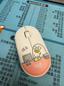 罗技（Logitech）时尚系列LOGITECH PEBBLE无线蓝牙鼠标办公静音鼠标鹅卵石双模鼠标Mac ipad鼠标 家用时尚小巧便携 小刘鸭-摸鱼白 实拍图